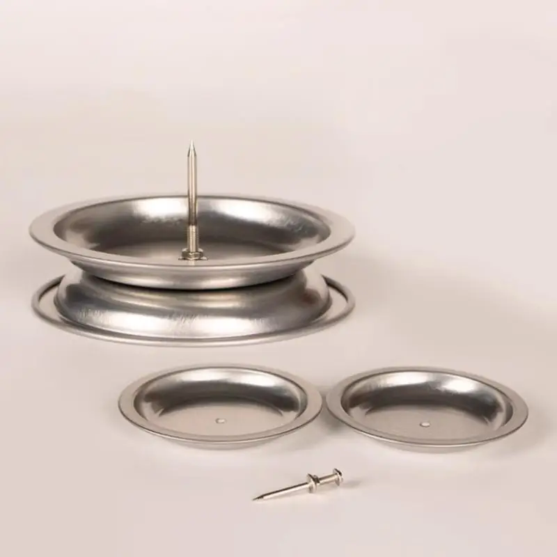 Moxa Stick Holder Tray Stainless Steel Moxibustion Sticks Fixer Mosquito Coil Holder Multi-Purpose Holder Ash Collection 3/1pcs