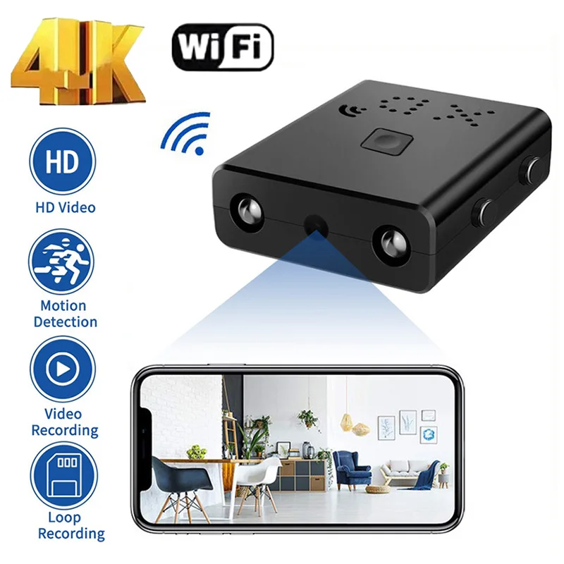 Mini 1080p Full HD Wifi 5g Mini Camera Night Vision Home Security Micro Camcorder Audio Video Recorder With Motion Detection