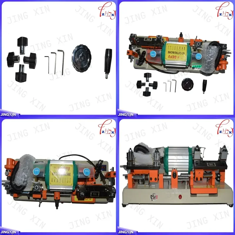 Custom for 238BS Key Cutting Machine Horizontal 220V 110V Double Head Key Duplicator Manual Locksmith Tools Key Maker