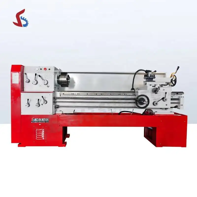 High Quality C6240 Precision Metal Turning Lathe Hine Horizontal Bench Gap Bed Manual China Medium Duty Hining Capacity