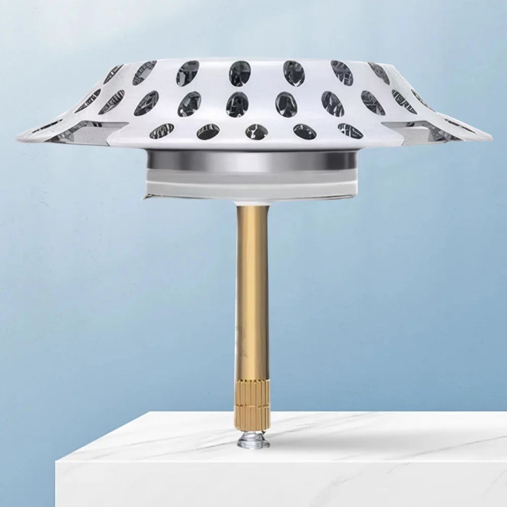 

Bathtub Drain Stopper Anti-Clogging Bathtub Plug and Cover with Strainer Hair Stopper Catcher for 1.57 To 2.2 in Tub Drain Hole