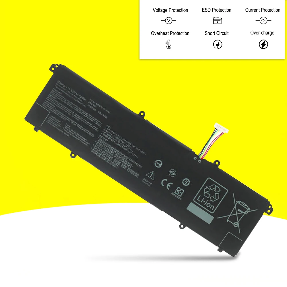 Imagem -03 - Bateria do Portátil Asus S433f S433fl S521fa S533fl V533f K533f Vivobook S14 S433fa 14 S433f C31n1903 3icp5 70 82 50wh 11.55v