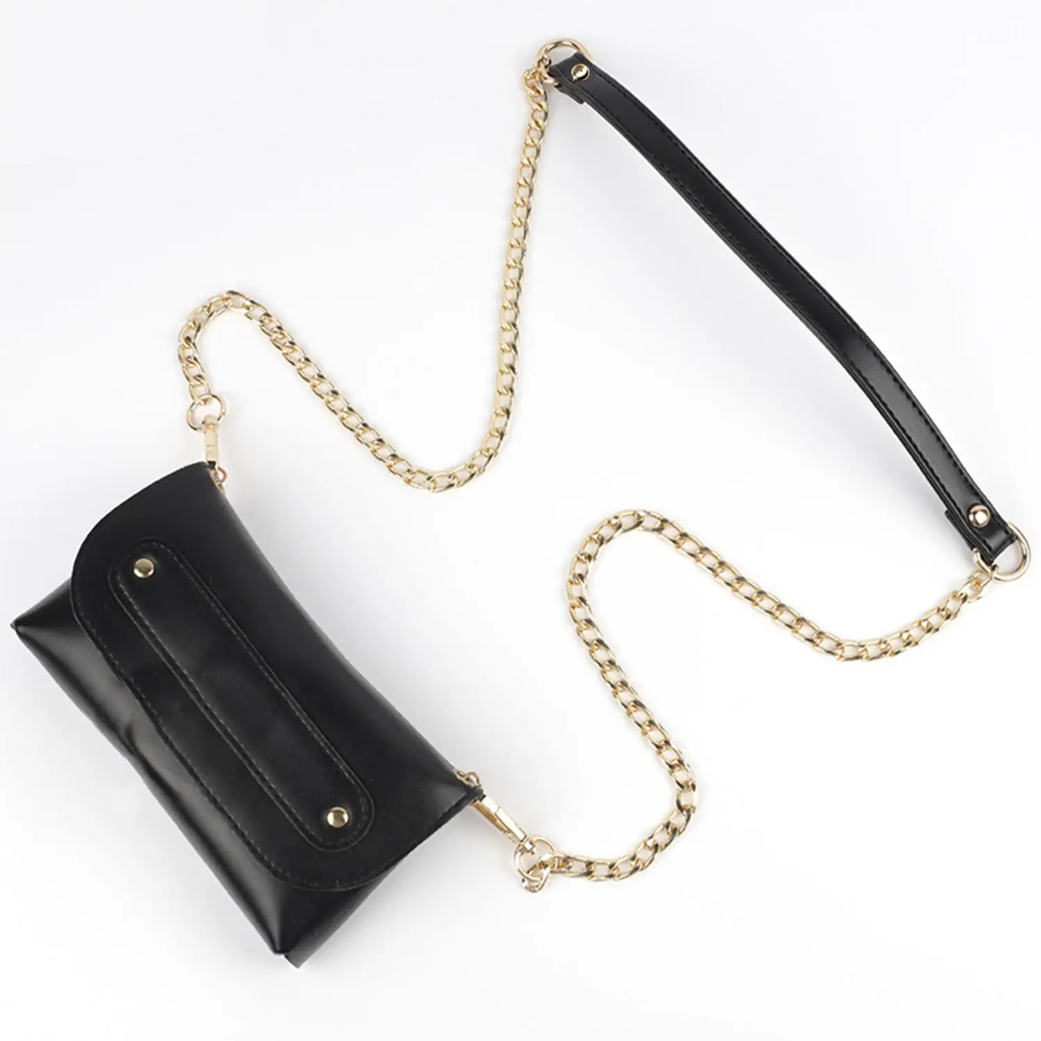 

1Pc Fashion Durable Bag Metal Chains Shoulder Bag Straps Handbag Handle Chain Purse Chain Belt Replacement Bag Accessories