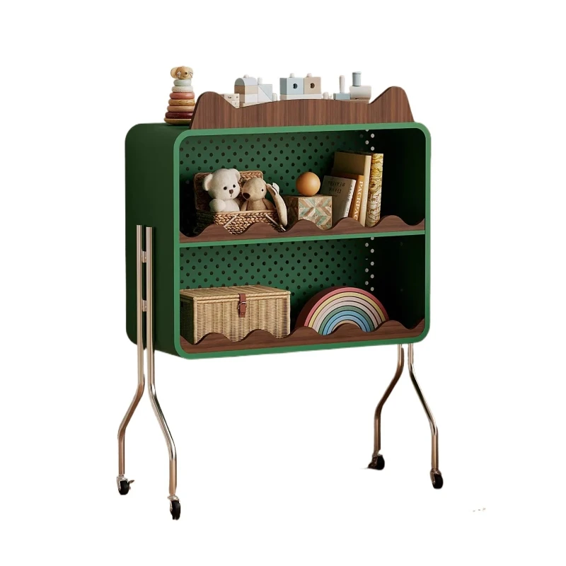 removable home living room rack, sundries and snacks storage rack, wrought iron simple floor-to-ceiling high-end storage cabinet