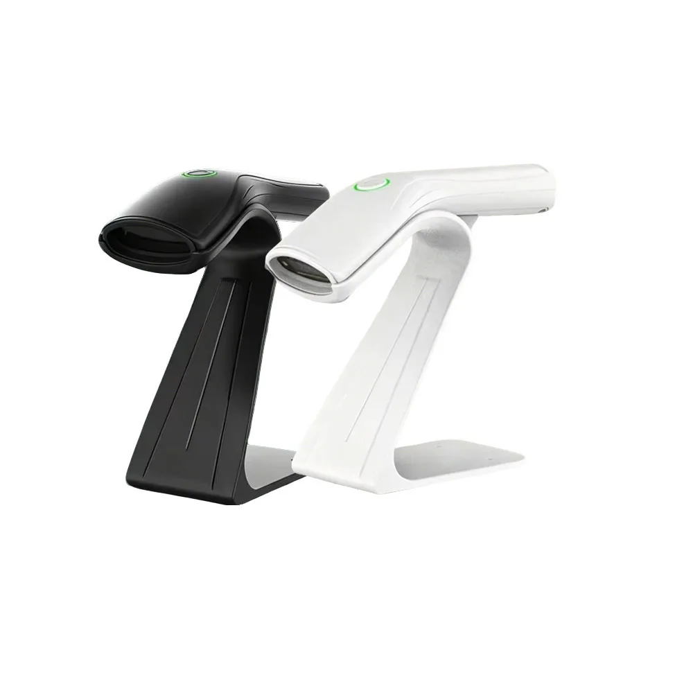 Mini Barcode Scanner W6 Wireless 1D 2D CMOS Scanner Bluetooth Mini Pocket QR Code Reader IOS Android for Mobile Payment
