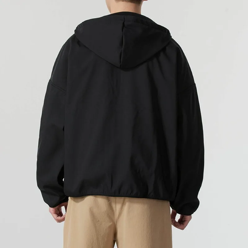 Adidas Light Weight Hooded Anorak Spring Portable Travel Foldable Wind OuterwearJF3300 1PCS