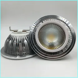 1PCS 10W G53 GU10 Downlights AR111 Lamps 3000K 4000K 6000K 15W Ceiling Light ES111 LED Dimmable Spotlights AC220V AC110V DC12V