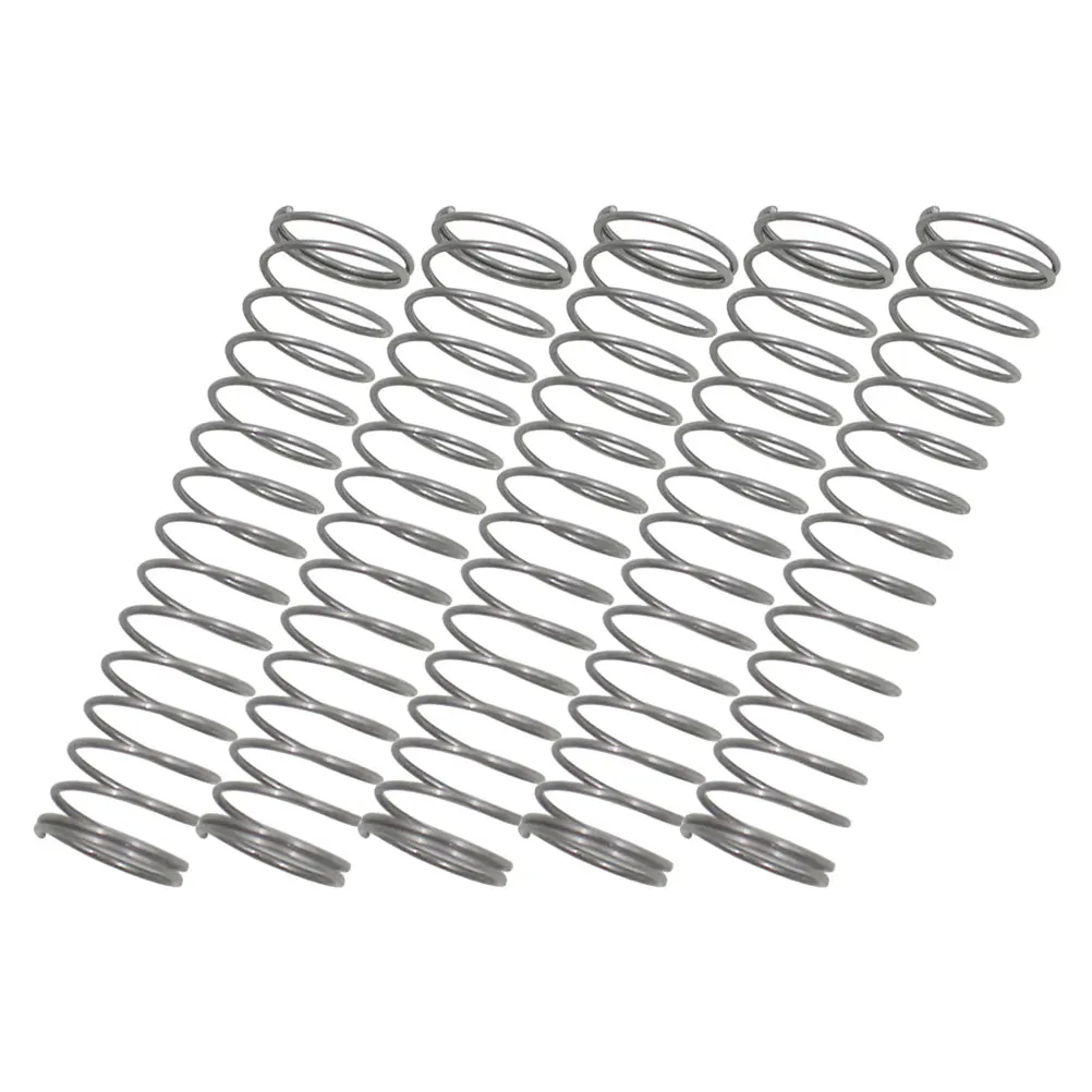 

5 Pcs Trumpet Button Springs Stainless Steel Replacement Parts for Cornet Piston Spring Accessories Valve Stem Caps
