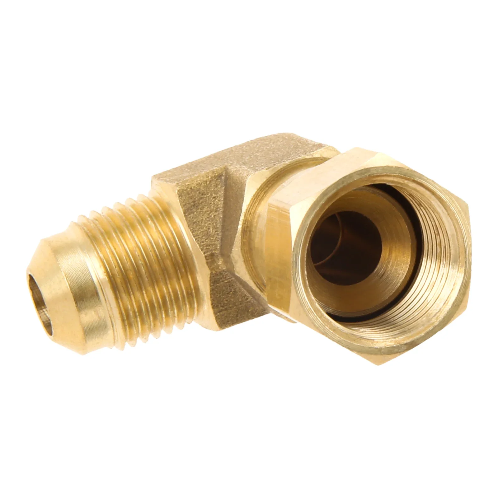 90 Degree Elbow Propane Connector Low Pressure Adapter 3/8\