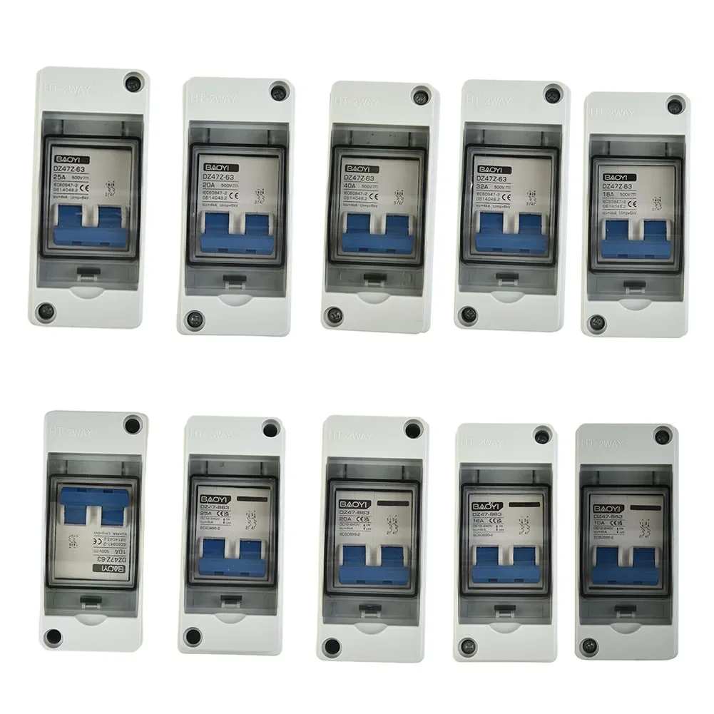 

Mini Circuit Breaker Photovoltaic Cell Combiner Box with Easy to Operate AC Circuit Breaker and Waterproof Enclosure