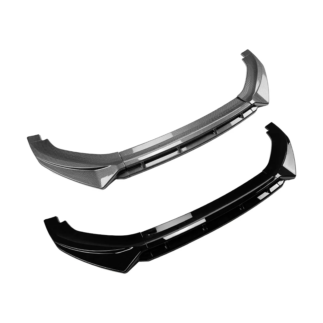 Car Front Bumper Lip Spoiler Diffuser Splitters Body Kit Aprons Cover Guard Trim For VW Tiguan MK3 Standard Edition 2024+