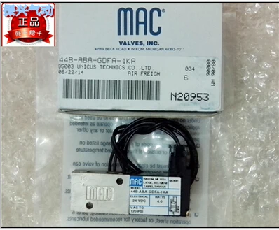 

Новый и оригинальный электромагнитный клапан America 44B-ABA-GDFA-1KA