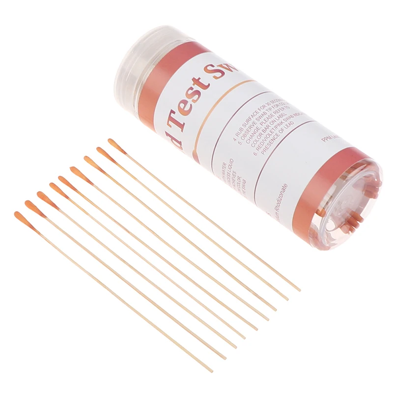 Laboratory Lead Test Kit with 30 Testing Swabs Rapid Results in 30 Seconds