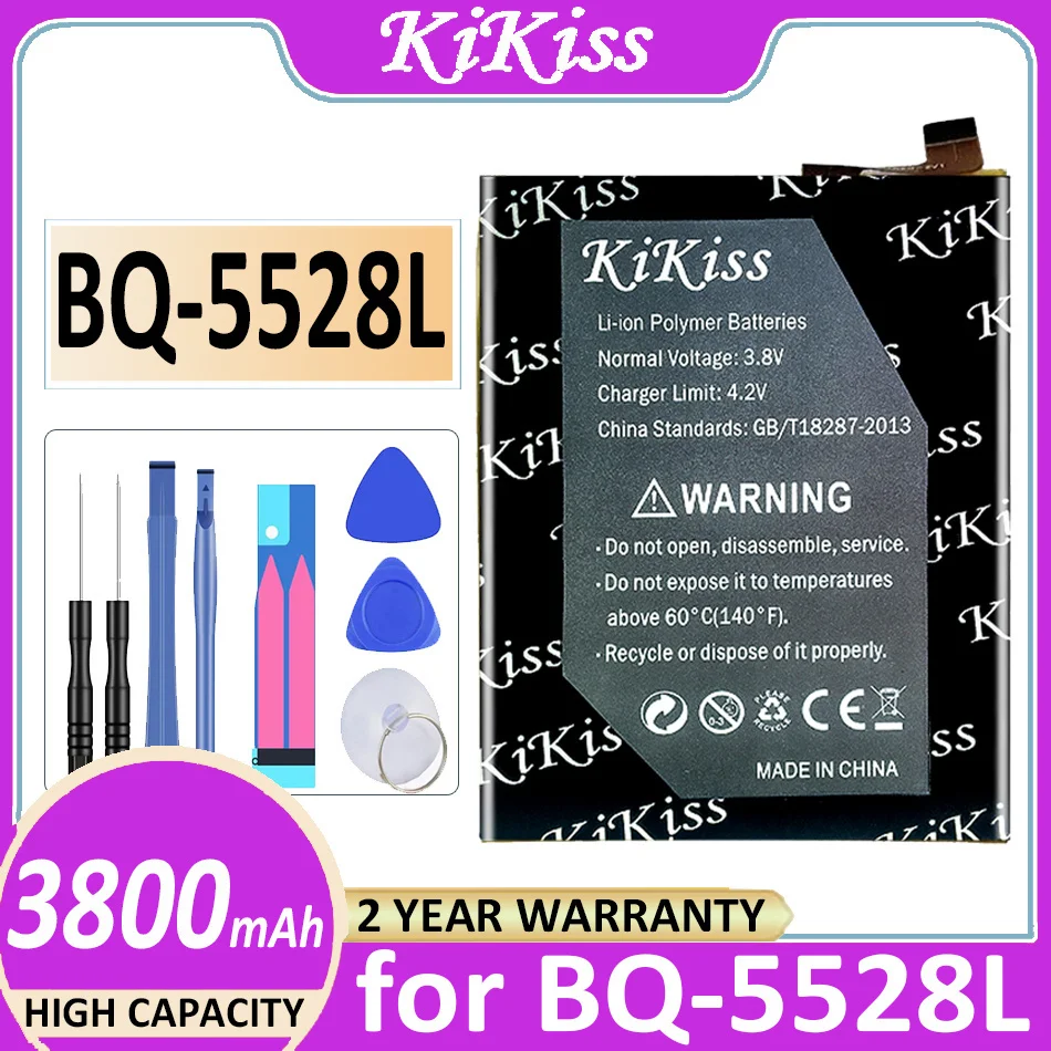 Battery 3800mAh for BQ BQ-5528L Bateria