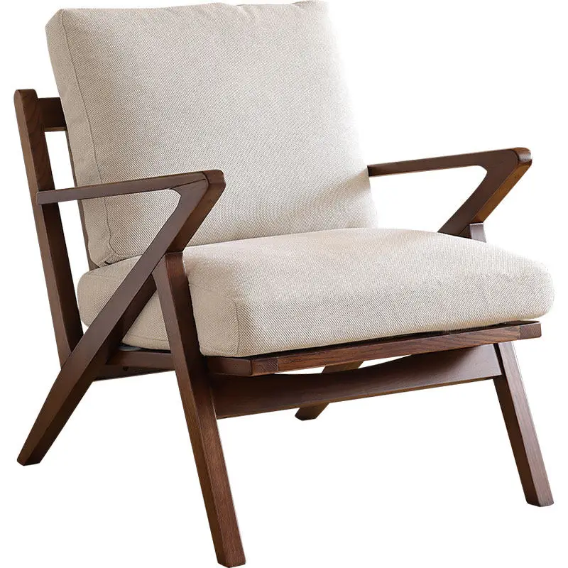 Comfy Nordic Living Room Chairs Wooden Designer Bedrooms Arm Living Room Chairs Lounge Relaxing Sillones Modernos Furniture