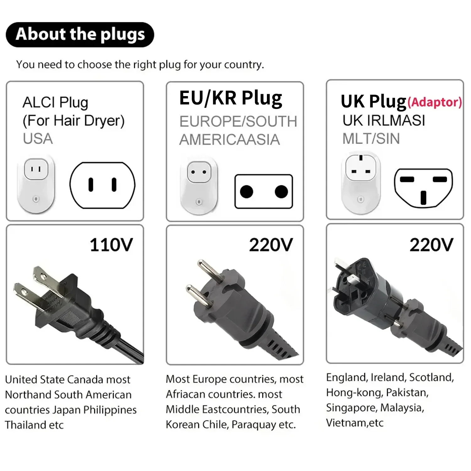 المهنية عالية السرعة متعددة نمط 6 في 1 الأيونية مصفف شعر 1300 واط قوية مجفف للنفخ التجفيف السريع السيارات التفاف فرشاة الهواء الساخن