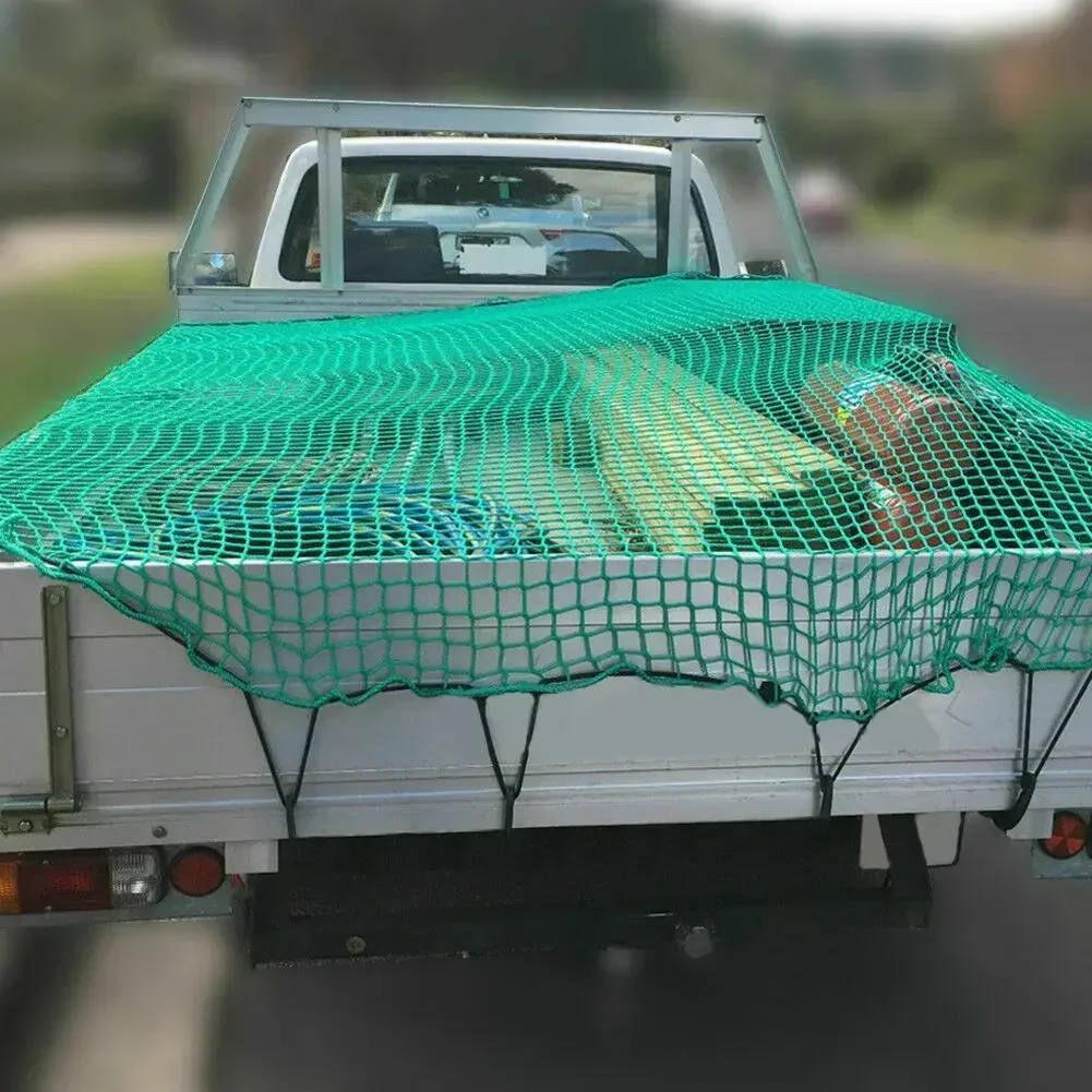 Car Universal Green Truck Cargo Accessories Roof Polyethylene Professional Trailer Net Extend Mesh Cover Luggage Strong