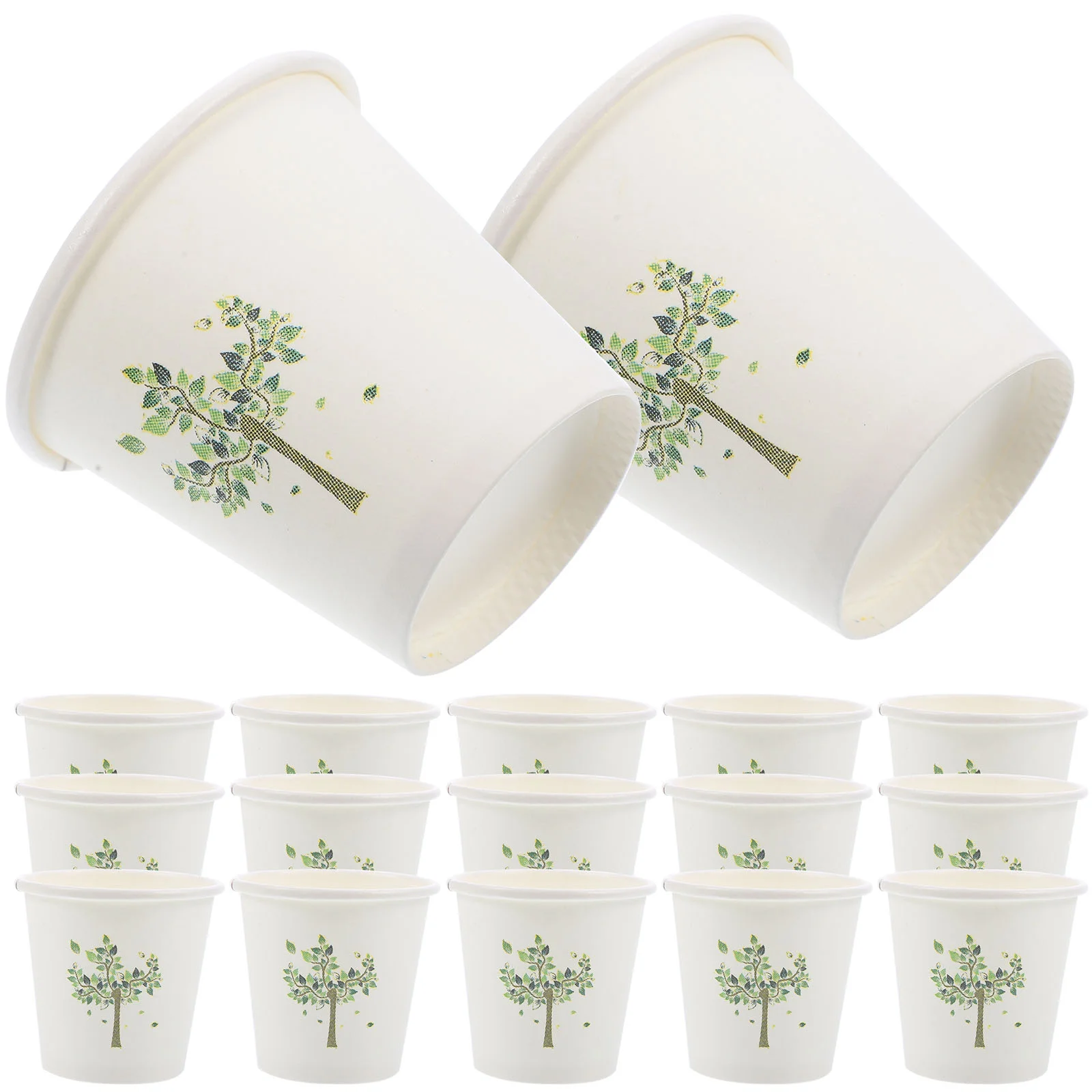 500 Pcs Tasting Cup Rinse 3 Oz Bathroom Cups Small Paper Bulk 3oz Party Coffee Mug