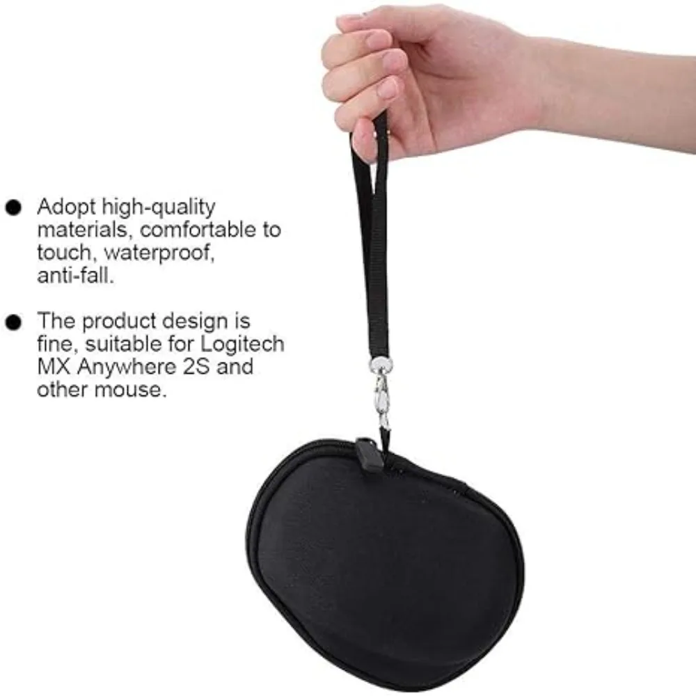 

For Logitech MX Anywhere 2S Portable Hard EVA Travel Case, For Logitech MX Anywhere 3