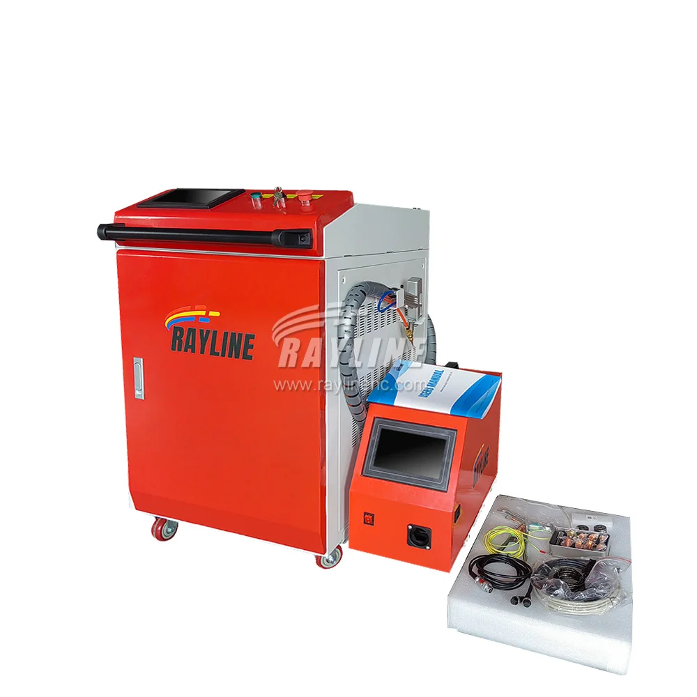 4 in 1 Laser Welding Cleaning Cutting Soldering Machine 1500W Fiber Laser Welding Machine Handheld Laser Welder for All Metal