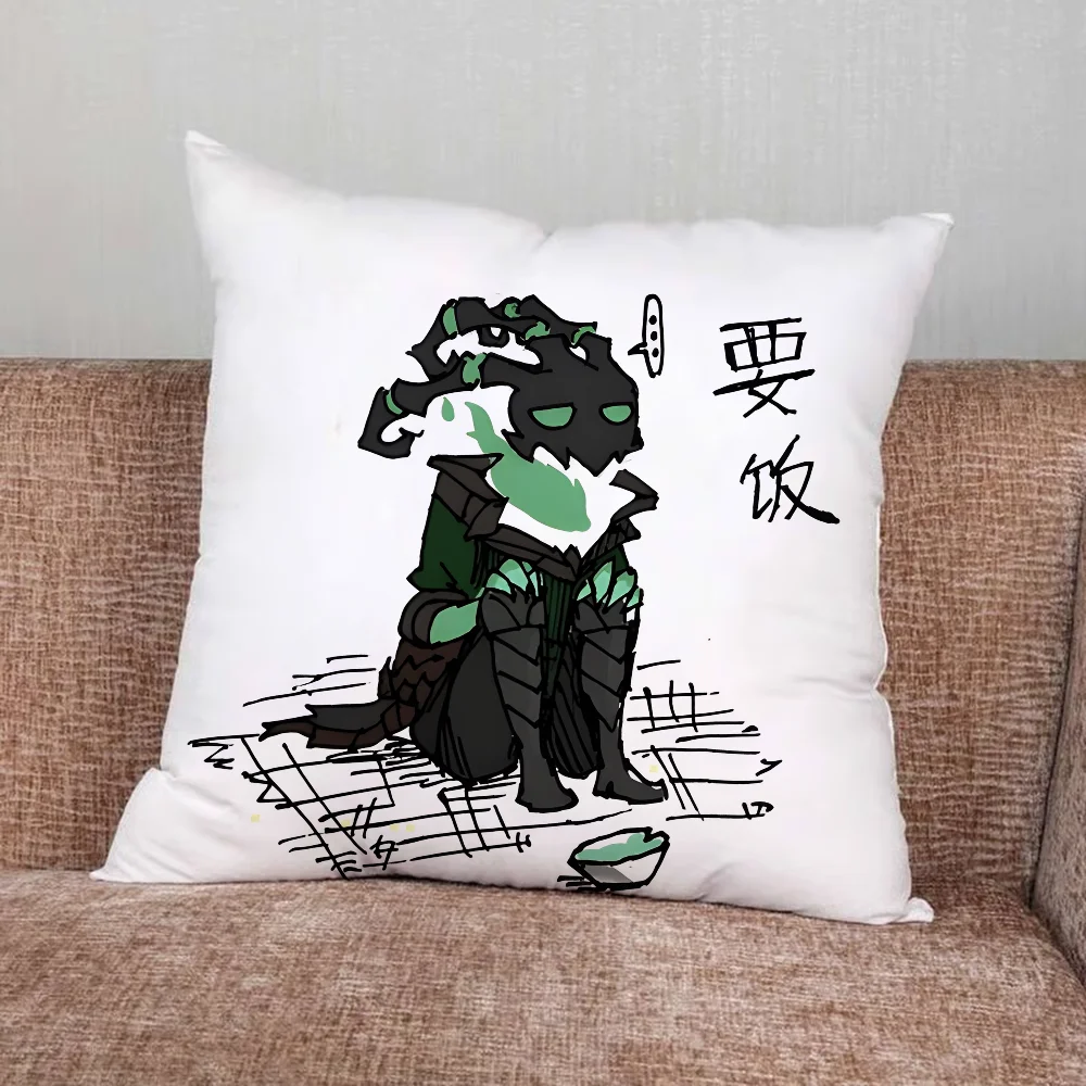 Game L-LOL T-Thresh Pillow Case For Home Bedroom Car Office Decoration Living Room Sofa Cushion Cover Suitable