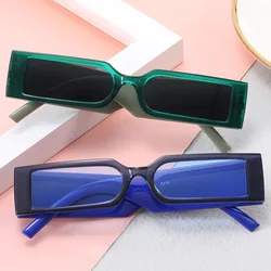 Small Rectangle Sunglasses Women Oval Vintage Brand Designer Square Sun Glasses For Women Shades Female Eyewear Sunglasses