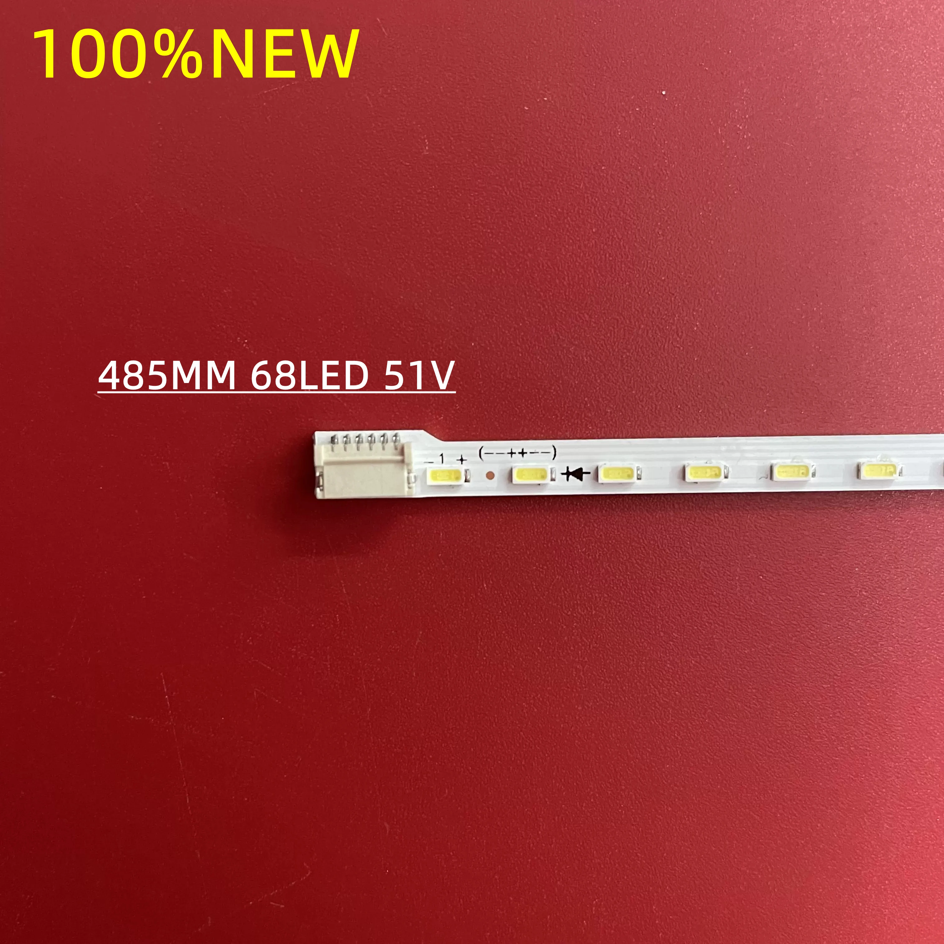 NEW FOR Applicable PHILIPS 24PFF3661/T3 LED Strip LAMWT215MKLZA V1.0 LBM215M1704-AB-2LBM215M1704-AB-2(H) 68leds 485mm