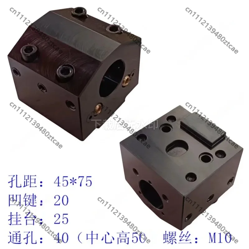 CNC Tool Holder Inclined Rail Turret Boring Turning Tool Core End Face Water Outlet