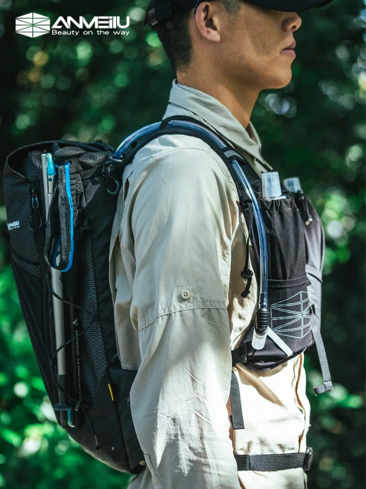 ANMEILU 18L حقيبة ظهر خفيفة الوزن للمشي لمسافات طويلة للنساء والرجال متعددة الوظائف خفيفة الوزن Daypack للتسلق والتخييم وجولة #4