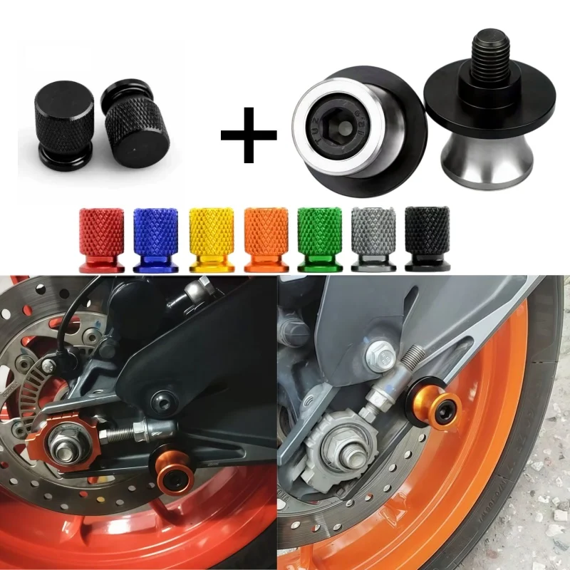 CNC For KTM 890 Adventure 890 ADV 2021-2024 2025 Super Duke 690 790 890 Motorcycle M10 Swingarm Spool Slider Stand Screws