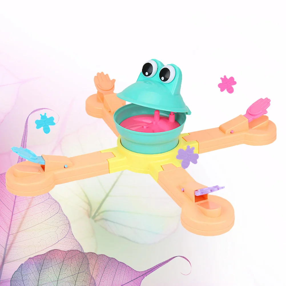 1박스 개구리 먹이주기 게임 교육용 어린이 활동 세트 손과 눈의 협응력 향상 재미있는 학습 선물 애식하는 개구리 먹이주기 게임