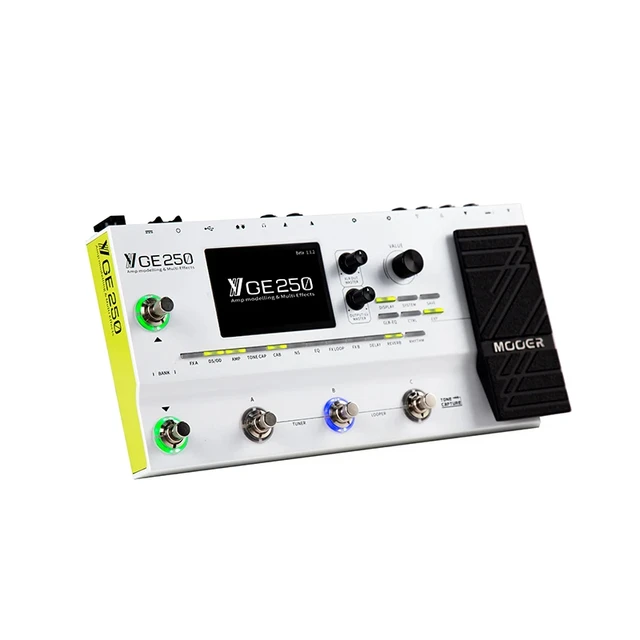 MOOER GE250 Guitar Pedal AMP Modelling Multi-Effects Processor Pedal 70 AMP  Models 180 Effect 70s Looper 32 IR Digital AMP Pedal - AliExpress