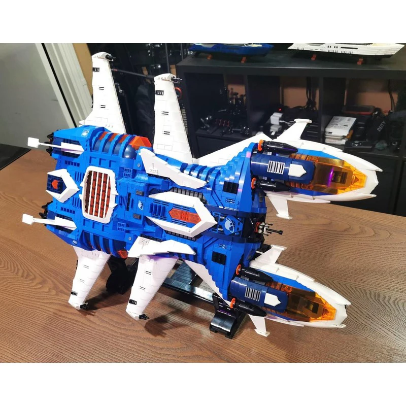 6543PCS MOC Deep Freeze Defender UCS Modular DIY Assembly Building Blocks Educational Toys for Kids Birthday Gift