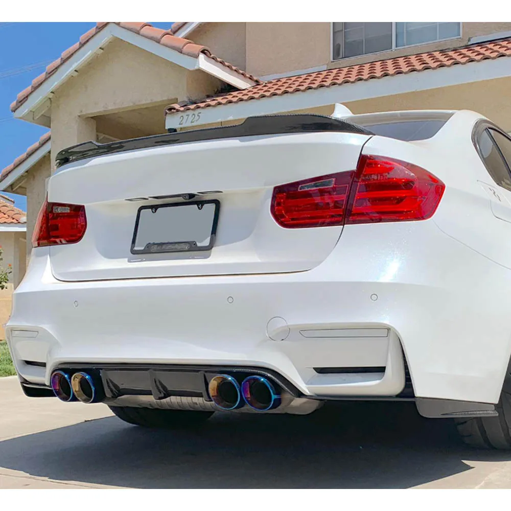 

Для BMW F83 F82 M4 F80 M3 2014-2019 гг. Комплект заднего разветвителя из углеродного волокна F8x M3