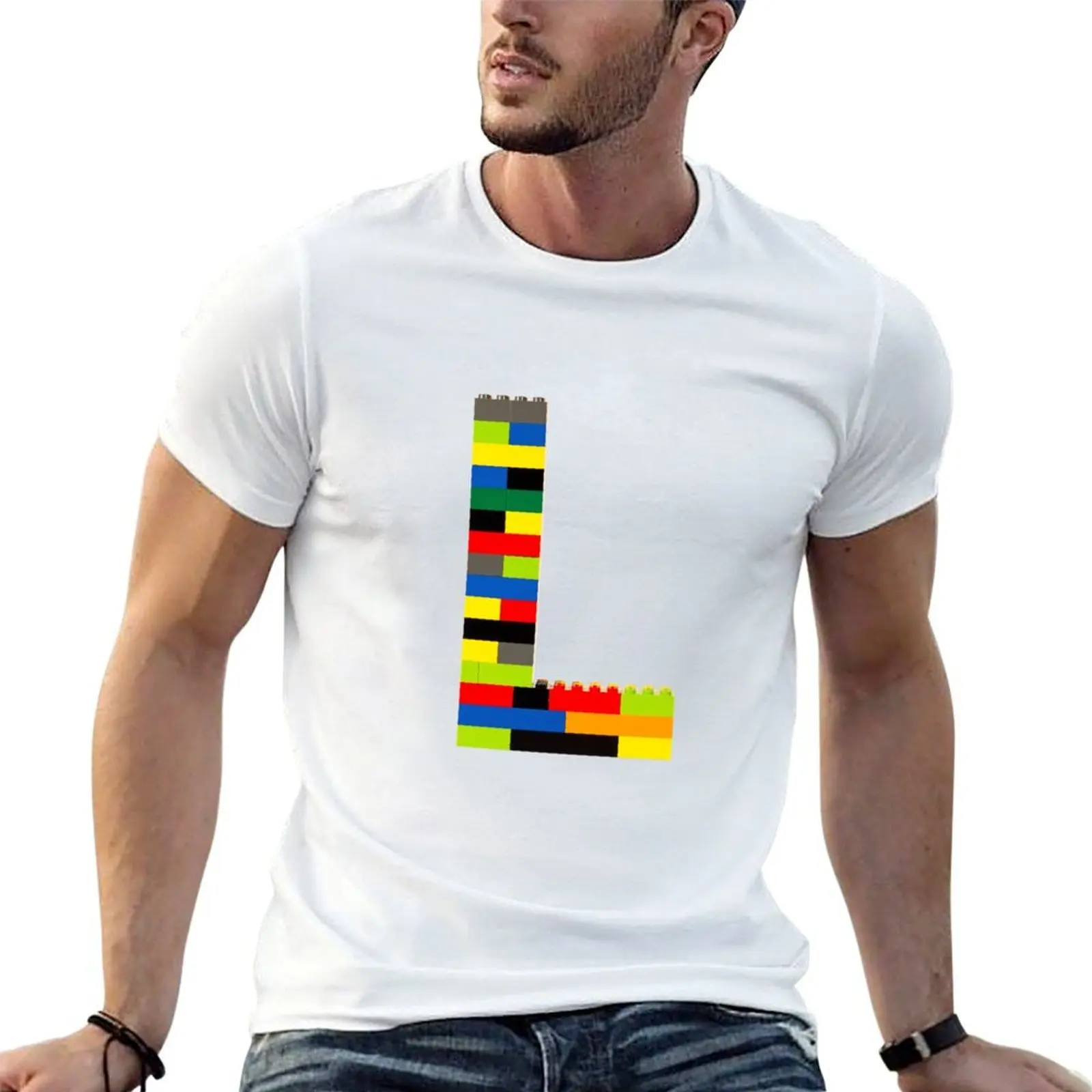 تي شيرت قطني عالي الجودة تي شيرت رجالي تي شيرت قطن 100% #1