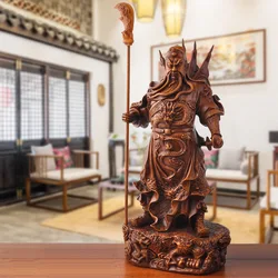 God of Wealth, Guan Yuwu, Kowloon Guan Erye Living room lucky home decorations Guan Gong decorations enshrine Buddha statues