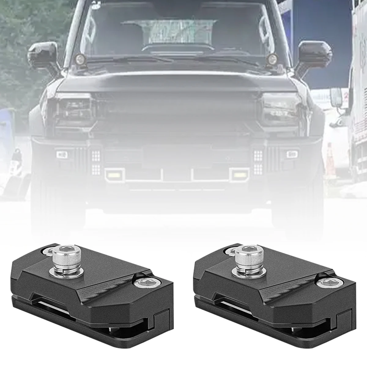 Universal LED Light Bar Mounting Brackets Car SUV Headlight Holder Hood LED Work Light Bar Clamp Spotlight Stand Mount Bracket