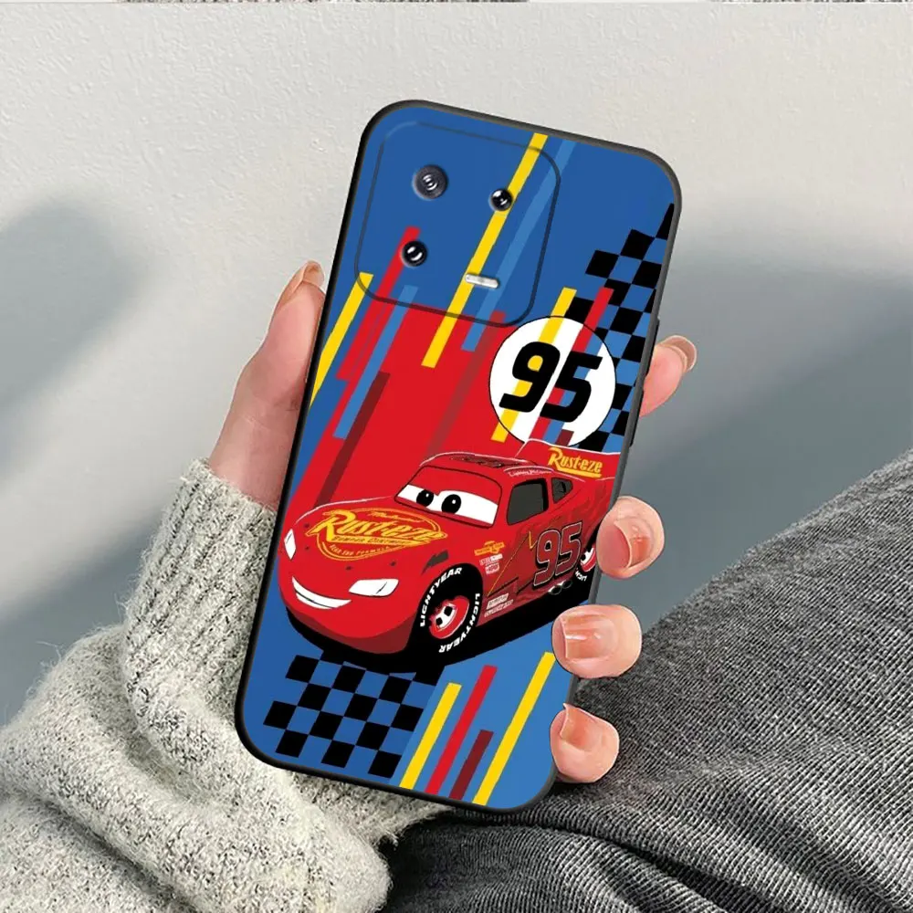 Disney Cars Lightning McQueen Phone Case For Xiaomi 11 11T 12 Lite 12T 13 14 14T 15 POCO F5 F6 F7 X3 X5 M4 M5 M6 M7 PRO TPU Case - Image 4