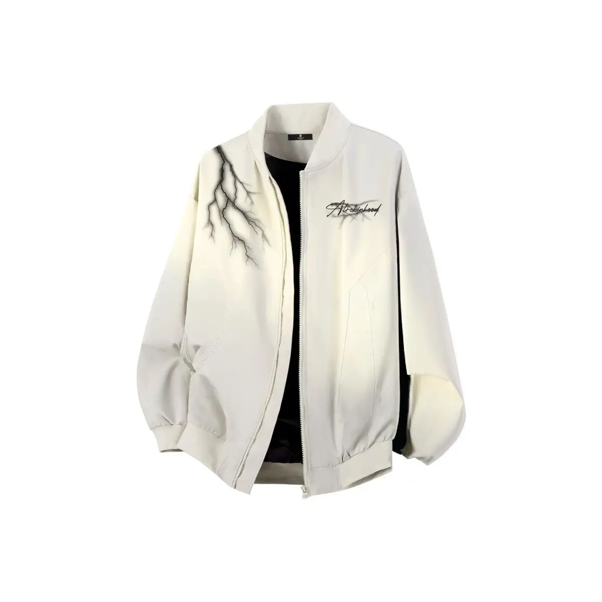 جاكيت بيسبول رجالي رفيع للربيع والصيف بتصميم عصري فضفاض على الطراز الأمريكي القديم شائع بين الشباب #4