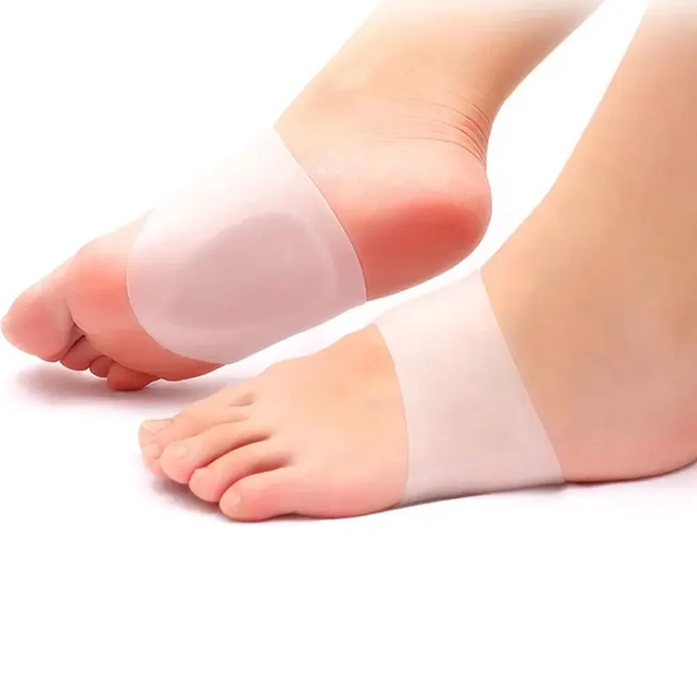 1-10Pair Supporto per l'arco plantare Solette per piedi piatti per piedi piatti Cuscinetto ortopedico Soletta piatta Correttore del piede Supporto per fascite plantare