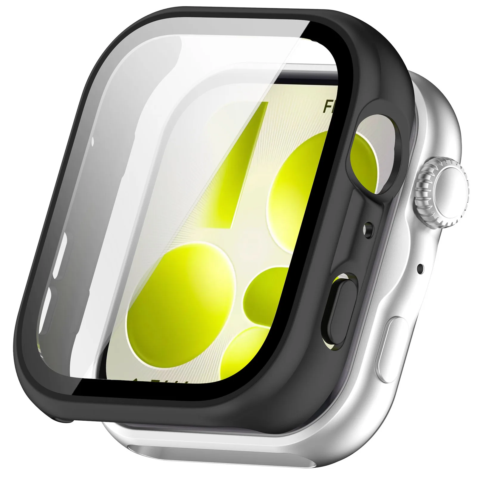 30 Fundas Protectoras para PC para HUAWEI Watch Fit5 / Fit 5 Pro, Protector de Pantalla de Vidrio Templado con Cobertura Total