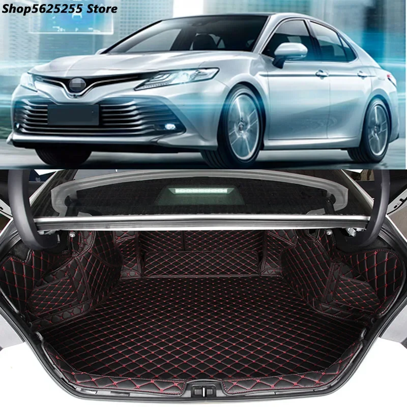 Car Trunk Mat For Toyota Camry 70 V70  XV70 2019 2020 2021 Accessories Waterproof Full Encirclement Case Carpet Trunk Pat