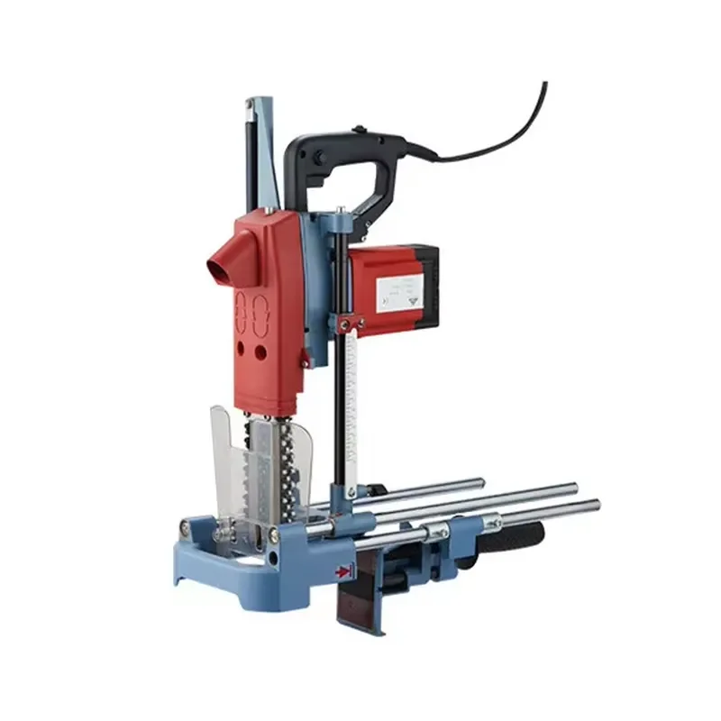 3kw 4hp Portable Woodworking Wood Hole Chain Drilling Tenon Mortiser Mortising Machine for Sale