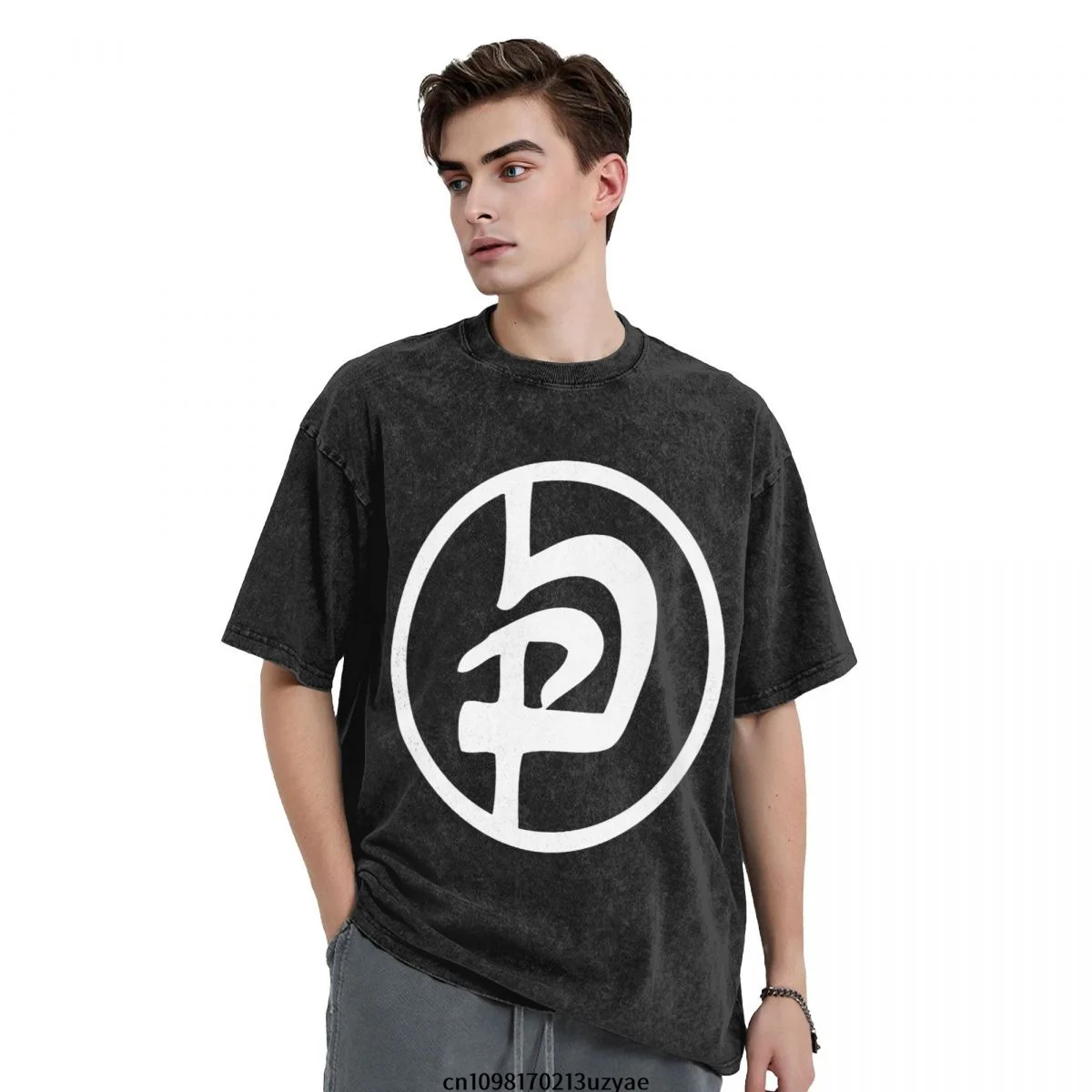 

Мужская винтажная хлопковая футболка с коротким рукавом с логотипом Krav Maga, летняя футболка в стиле хип-хоп