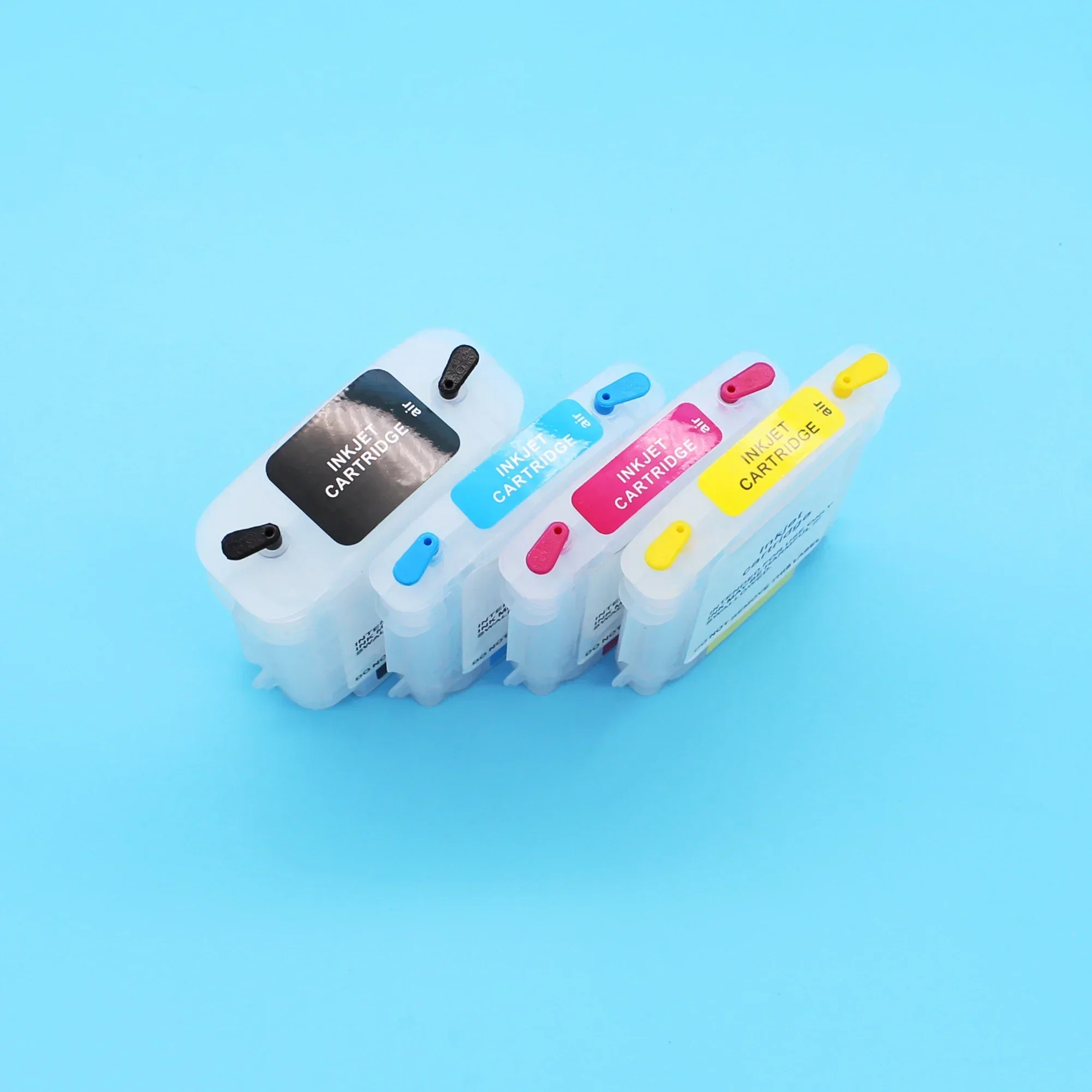 Cartuchos de tinta recargables HP82 para HP 82 con Chip ARC para impresora HP Designjet 500 510 800 100 500PS 800PS HP82 69ml/28ml CMYK