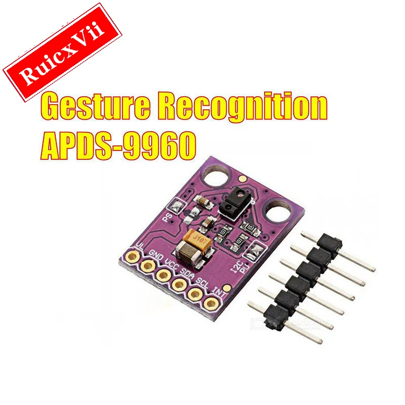 10PCS RGB Gesture Sensor APDS-9960 ADPS 9960 for arduino I2C Interface 3.3V Detectoin Proximity Sensing Color UV Filter