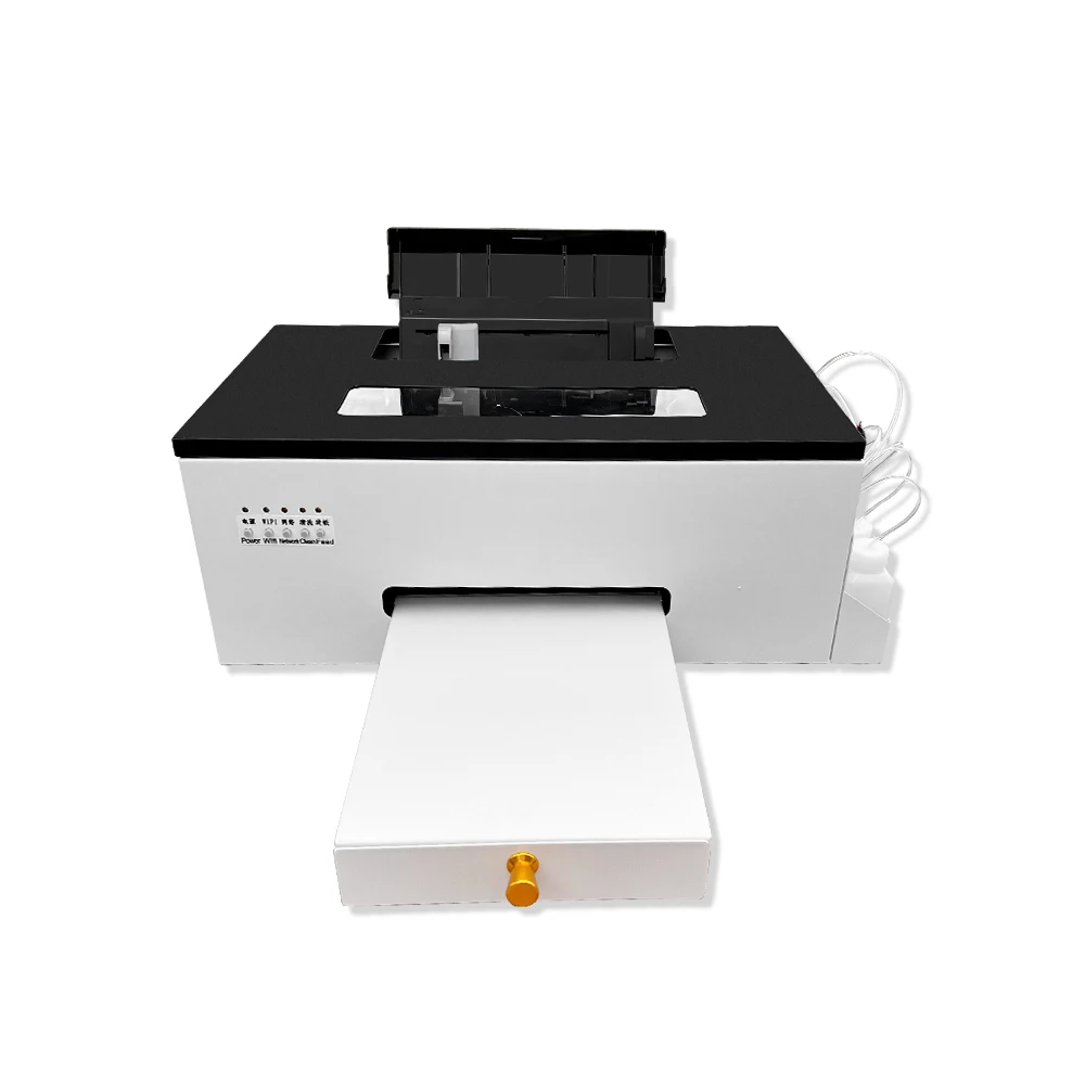 A4 DTF Printer for Epson L805 DTF Printer Bundle PET Film Direct Transfer Film A4 DTF Printing Machine for T shirt All Fabric