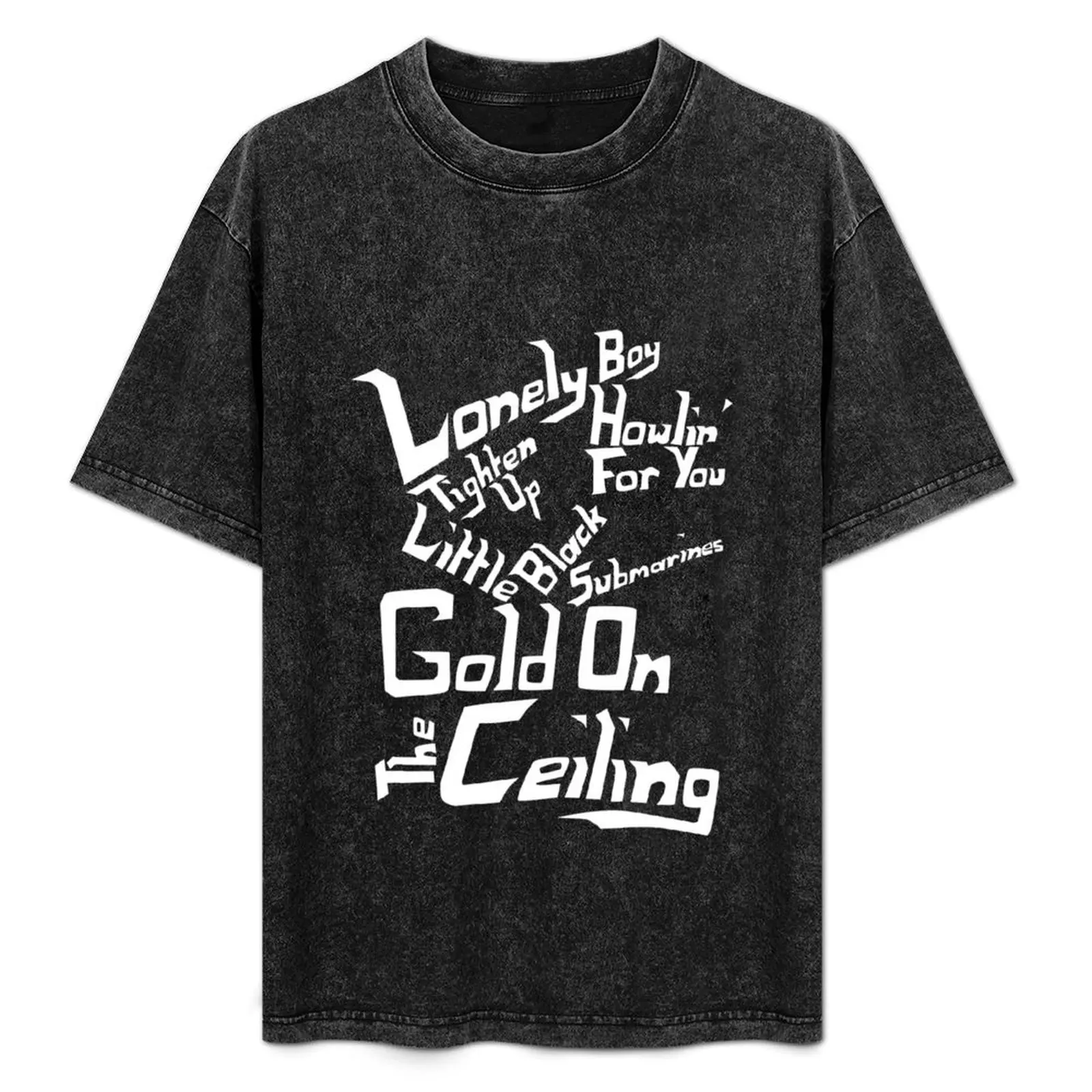 The Black Keys - Songs T-Shirt Fashion Simple Casual Tee Shirt