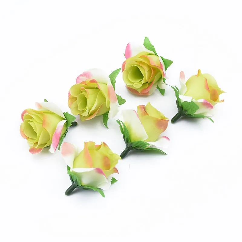 20 stücke Künstliche Pflanzen Dekorative Blumen Brosche Braut Handgelenk Diy Weihnachten Dekorationen für Haus Billig Künstliche Blumen – Detail 17