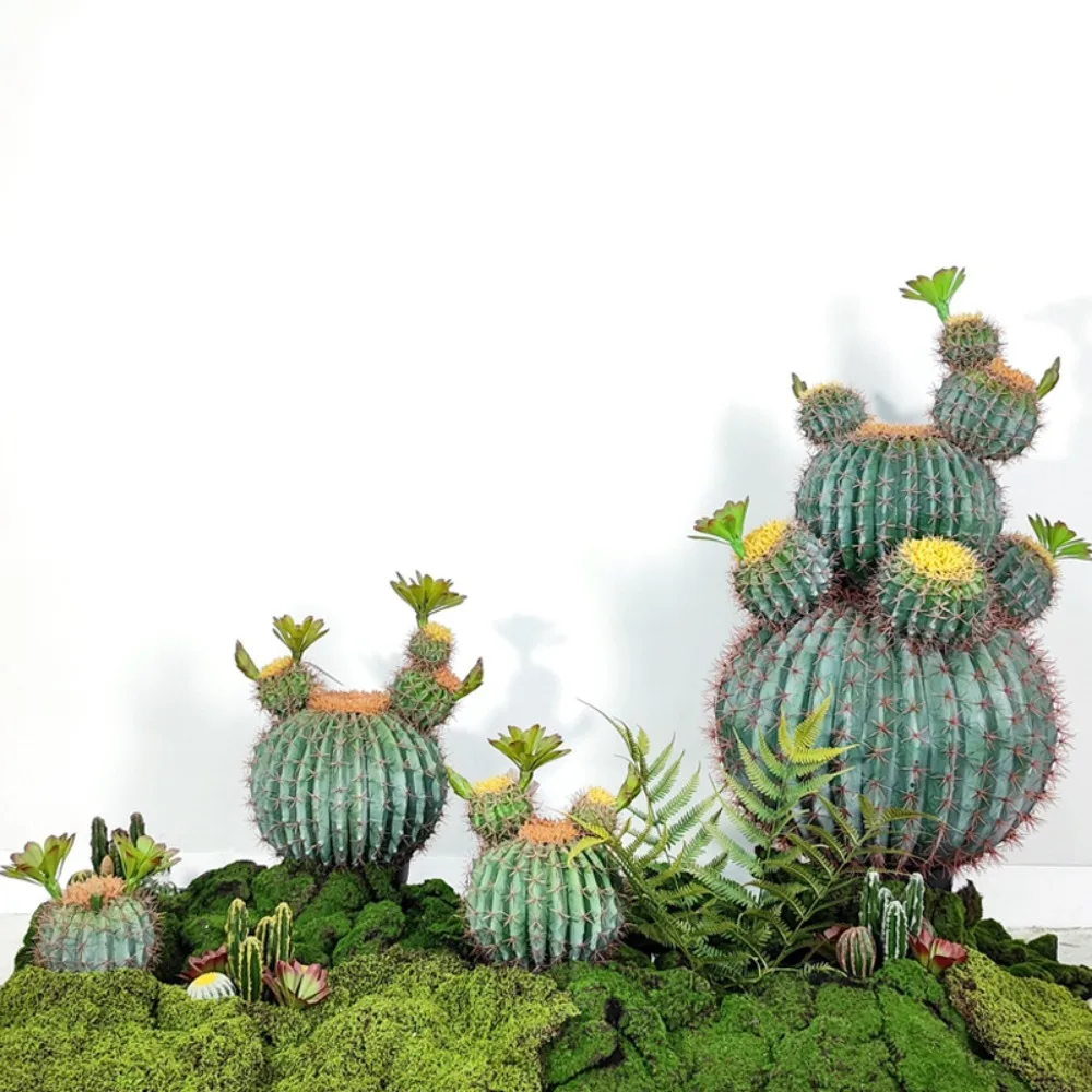 

Simulation plant cactus potted plant interior decoration window landscaping ornament